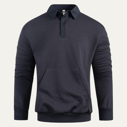 Classic Men's Cotton Polo Shirt with Pocket