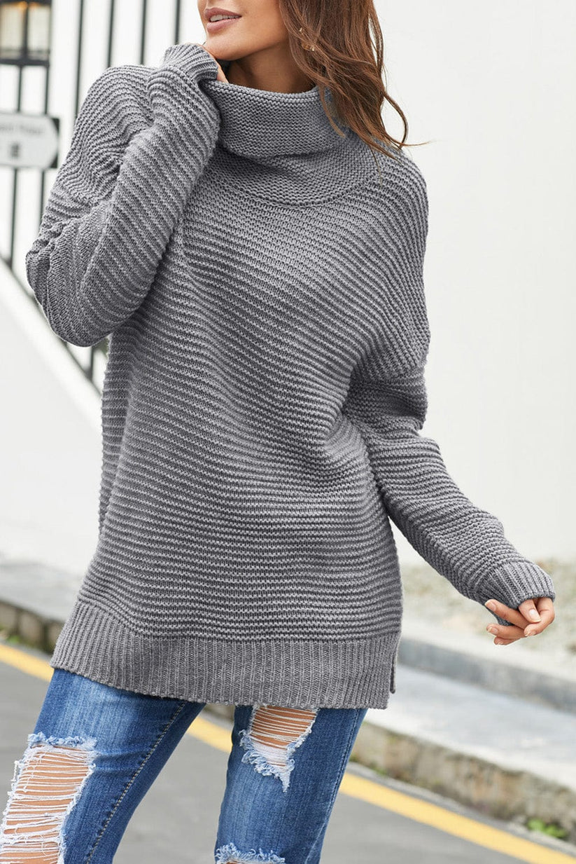 Cozy Ladies Cashmere Crew Neck Winter Sweater - OutfitLondon