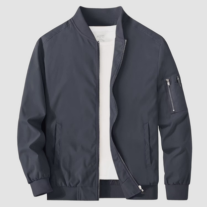 Slim Fit Mens Bomber Jacket Lightweight