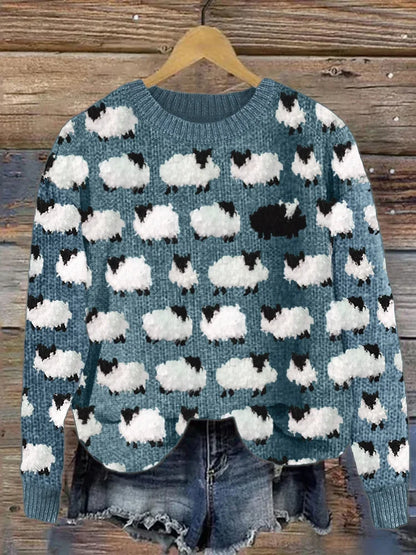 Classic Ladies Knit Sweater