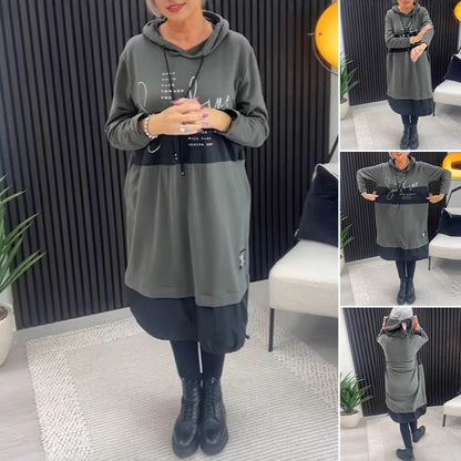 Relaxed Fit Hoodie Dress