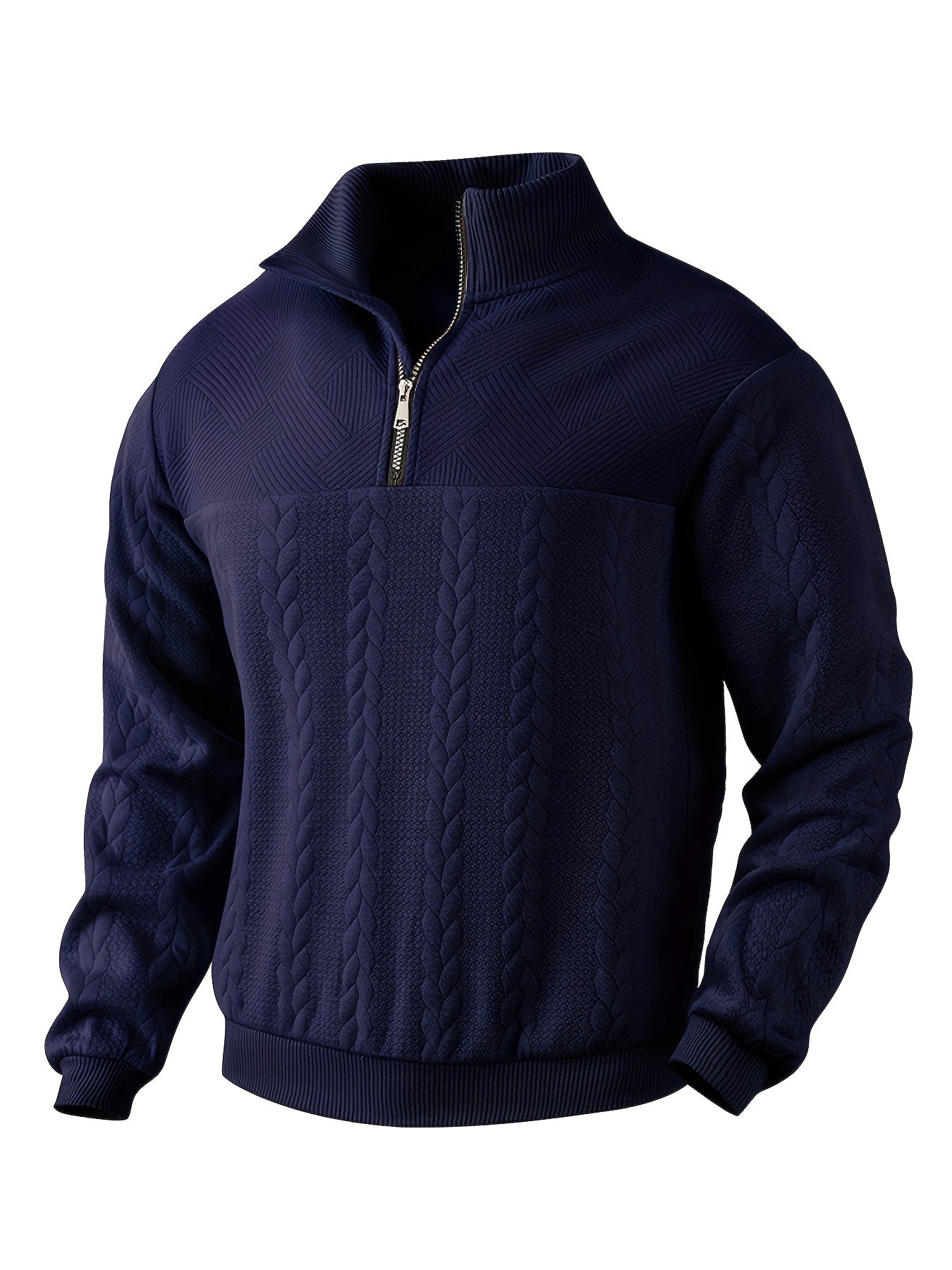Cozy Zip Up Men's Fleece Sweater