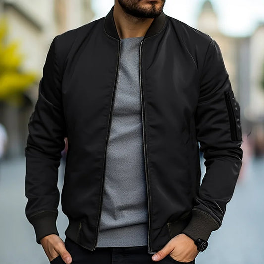 Men's Classic Flight Bomber Jacket - OutfitLondon