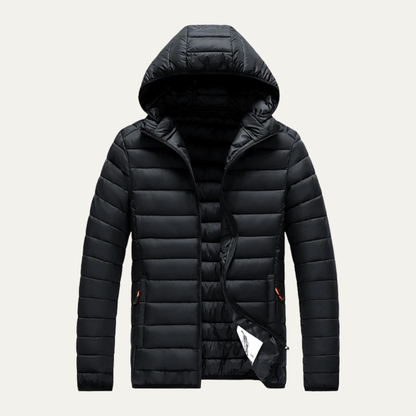 Warm Men's Insulated Hooded Down Parka Jacket - OutfitLondon