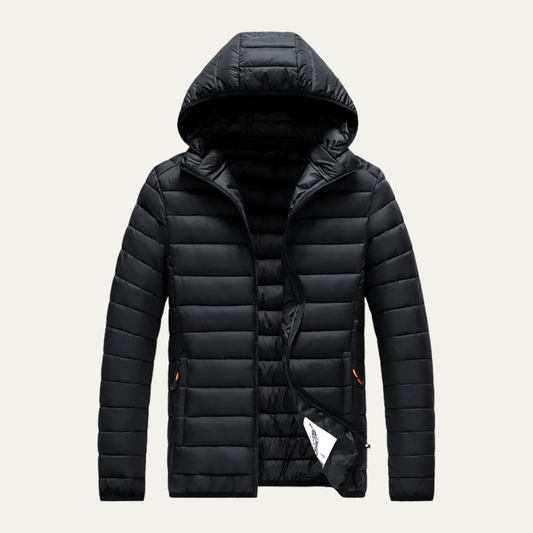 Warm Men's Insulated Hooded Down Parka Jacket - OutfitLondon