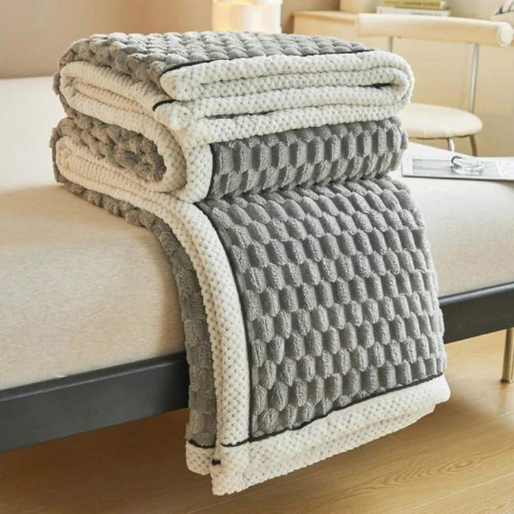 Plush Comfort Weighted Throw Blanket