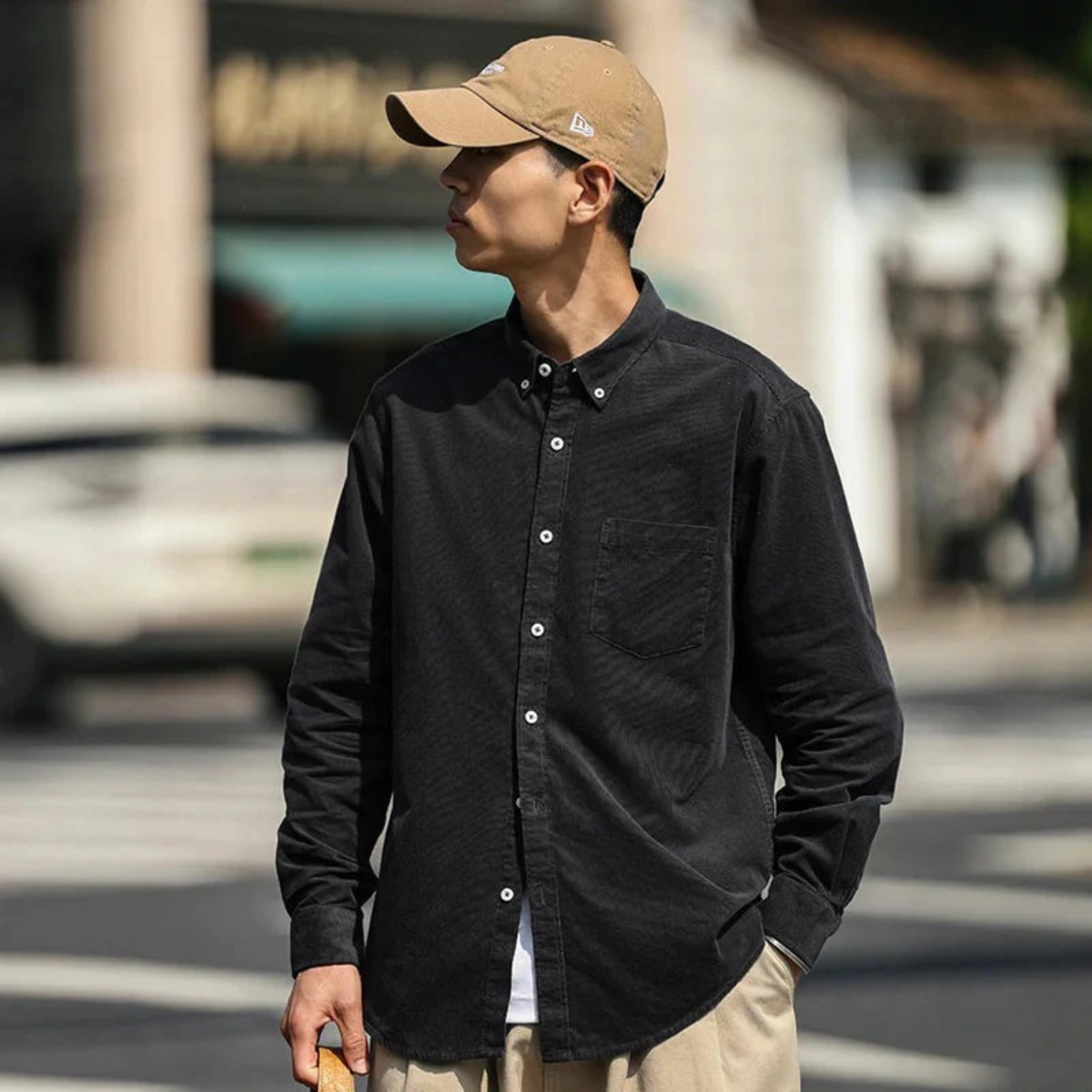 High Quality Cotton Corduroy Mens Shirt
