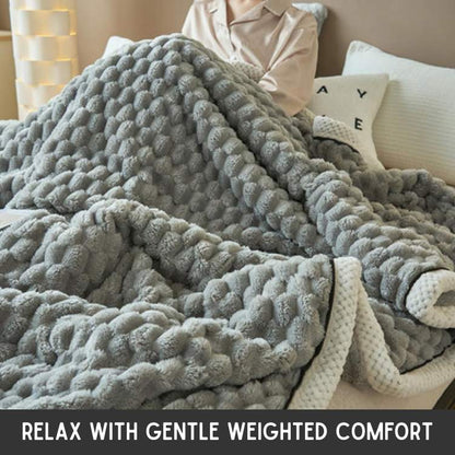 Plush Comfort Weighted Throw Blanket