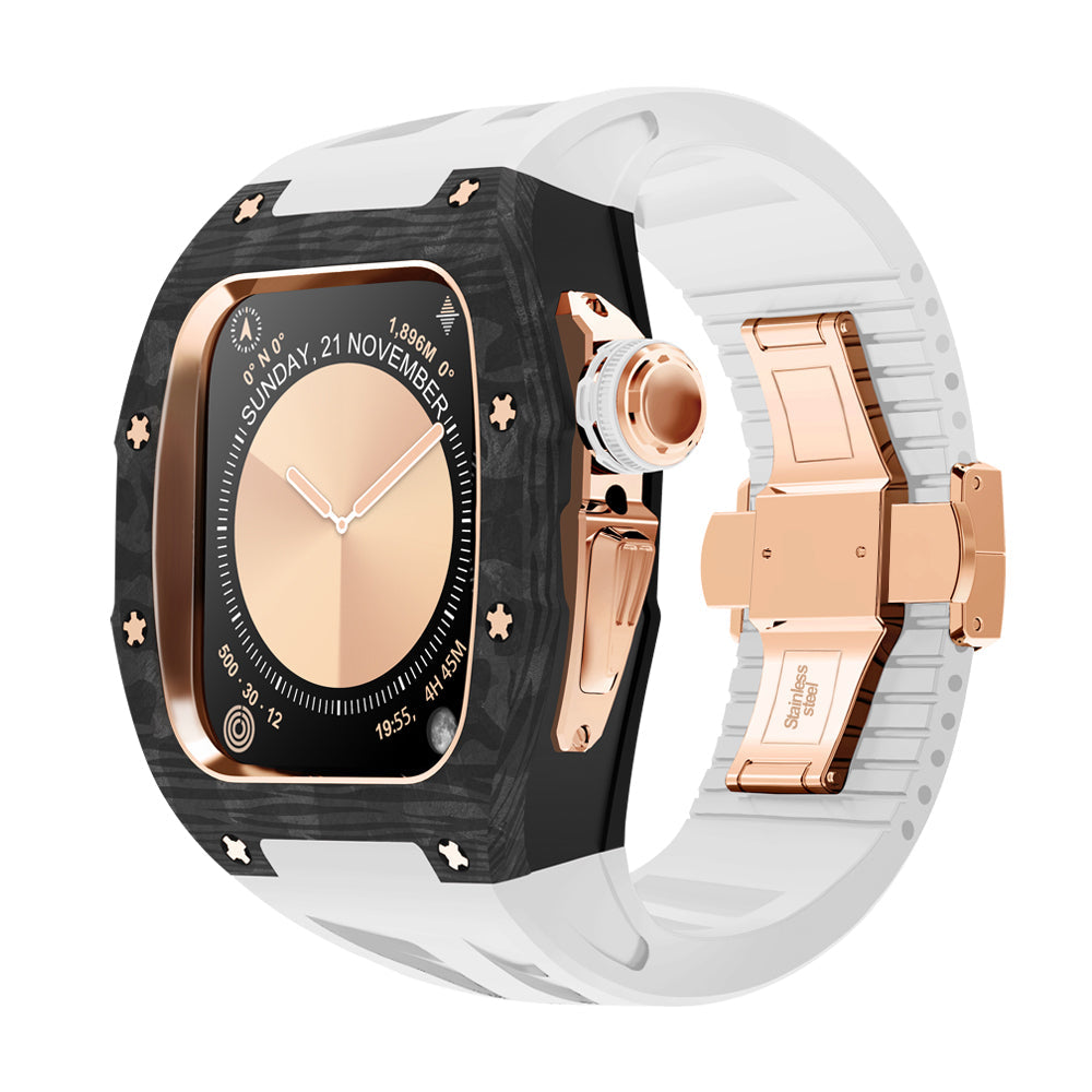 Luxury Apple Watch Carbon Case Upgrade Accessory