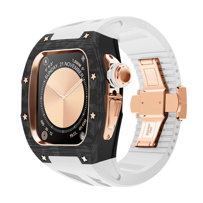 Luxury Apple Watch Carbon Case Upgrade Accessory
