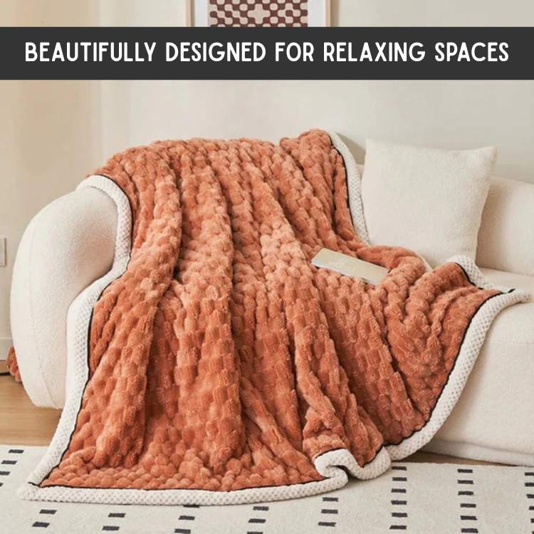 Plush Comfort Weighted Throw Blanket