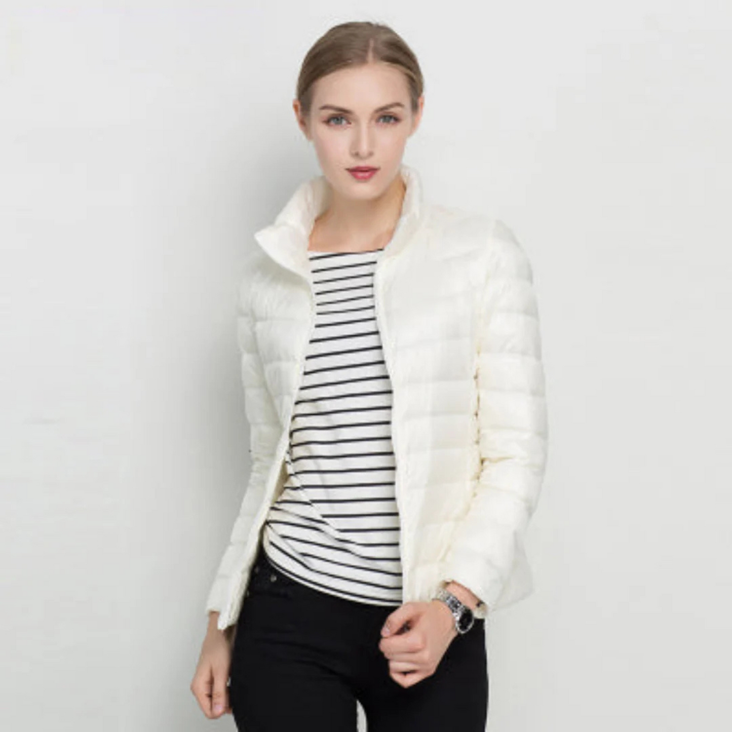 Warm Women's Down Jacket Long Sleeve Coat