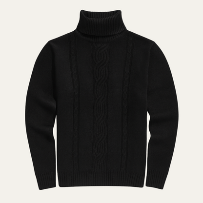 Warm Merino Wool Crew Neck Sweater for Men