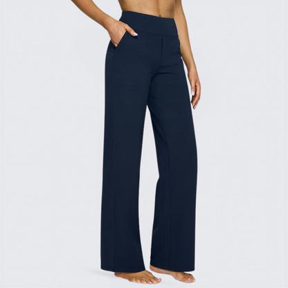 Relaxed Fit High Waist Yoga Pants for Women