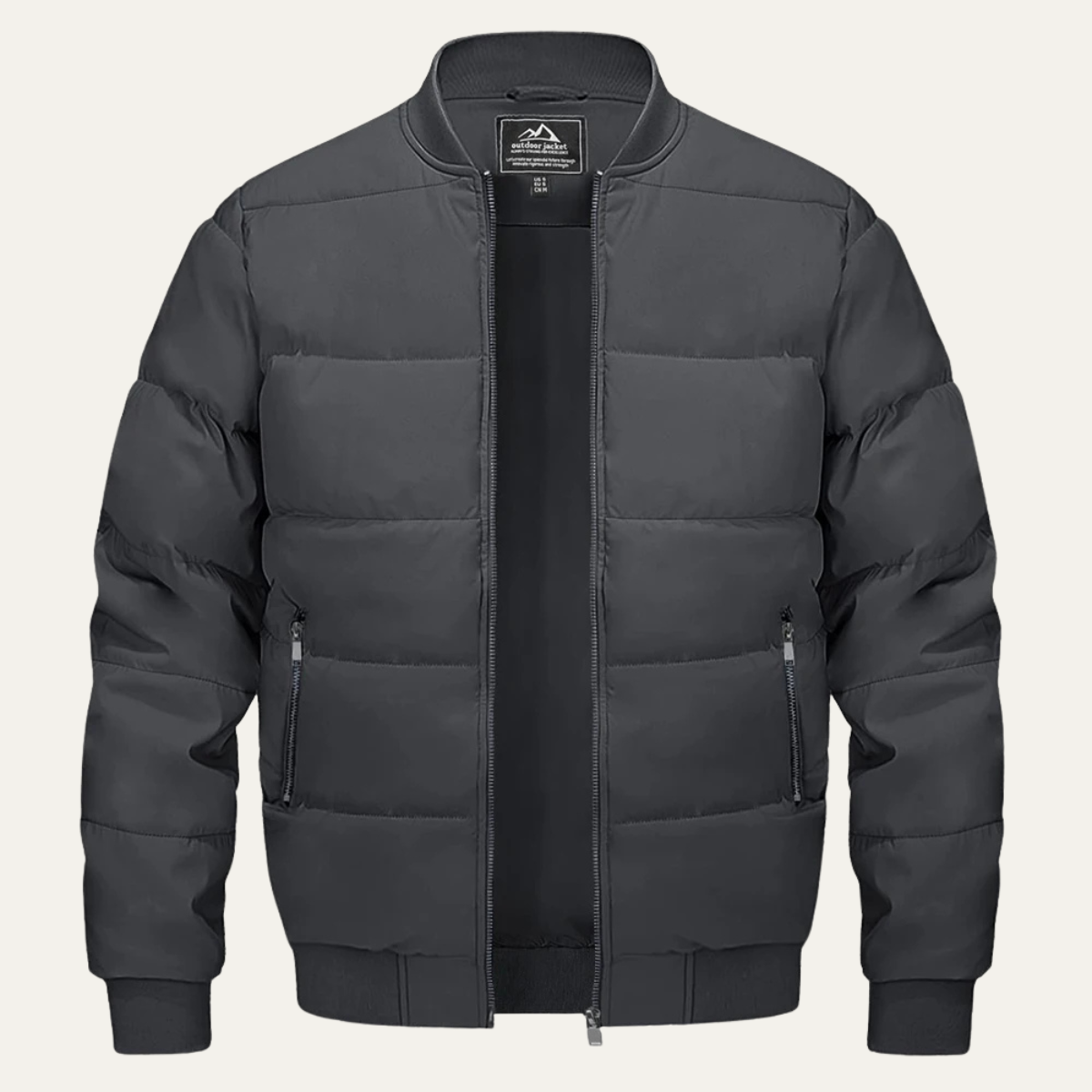 Slim Fit Quilted Men's Puffer Coat