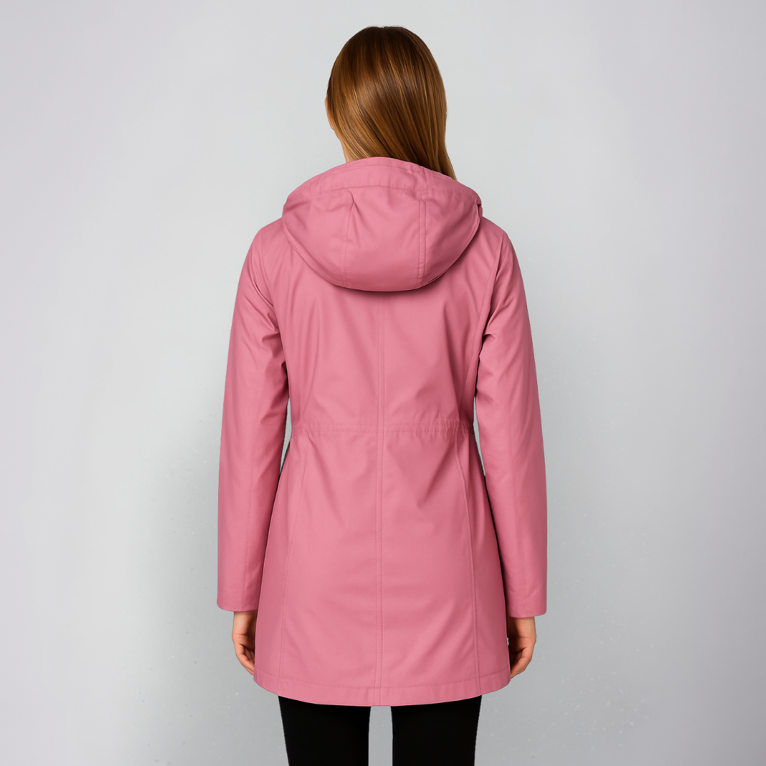 Women's Waterproof Hooded Rain Jacket