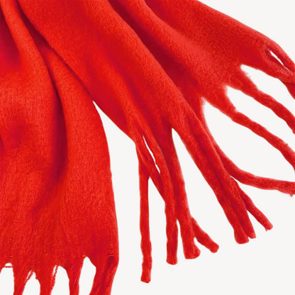 Plush Fuzzy Winter Scarf