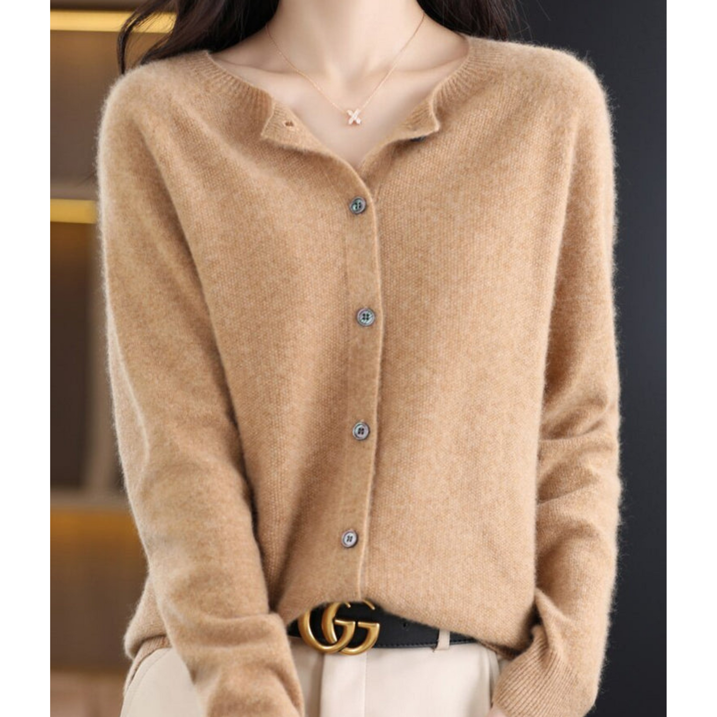 Cozy Warm Crew Neck Winter Sweater