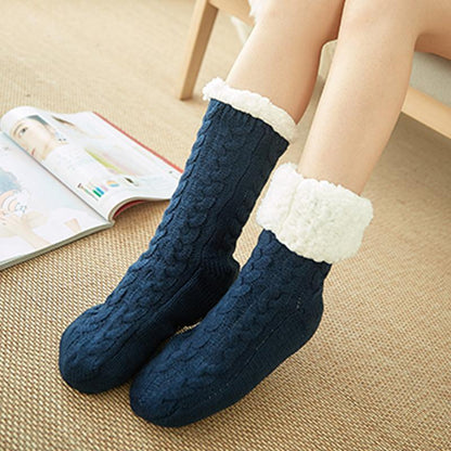 Soft Fuzzy Home Socks