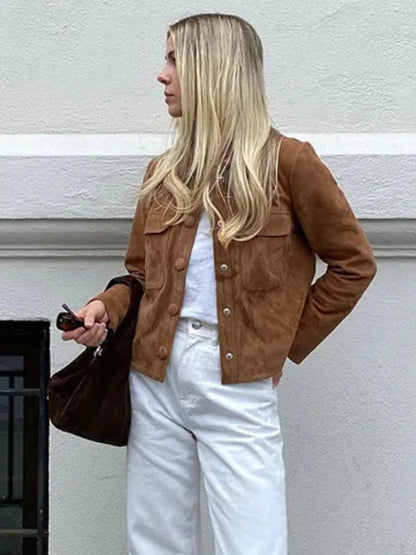 Stylish Relaxed Fit Women's Coat