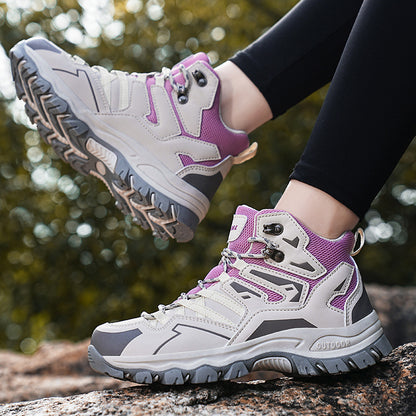 Lightweight Orthopedic Outdoor & Hiking Boots with Cushioned Soles