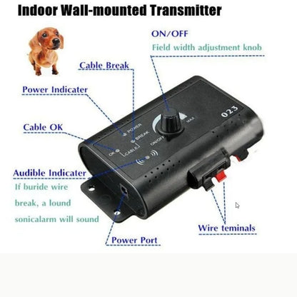 Dog Electric Waterproof Fence With Training Collar/Wireless Electric Dog Fence