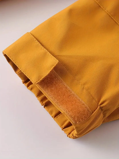 Waterproof Men's Windbreaker Hooded Jacket