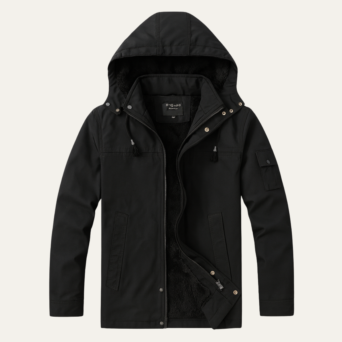 Waterproof Men's Parka Coat with Hood - OutfitLondon