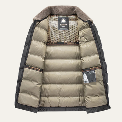 Insulated Mens Thermal Quilted Winter Coat