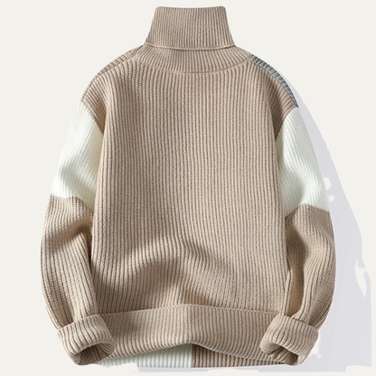 Men's Colourful Crew Neck Knit Sweater