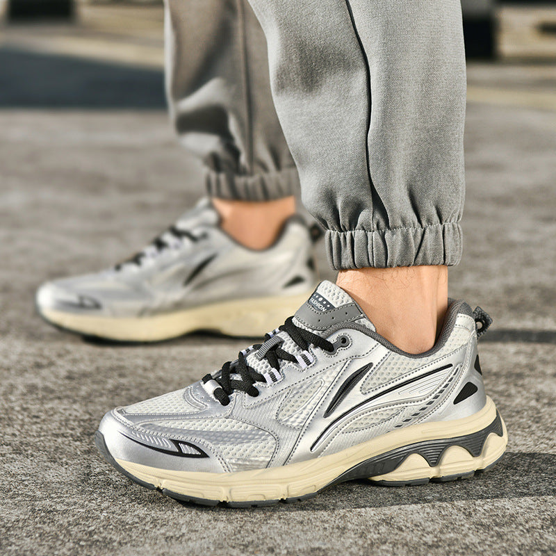 Lightweight Running Shoes Grey - OutfitLondon