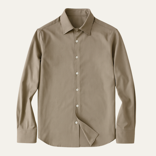 Classic Men's Cotton Dress Shirt - OutfitLondon