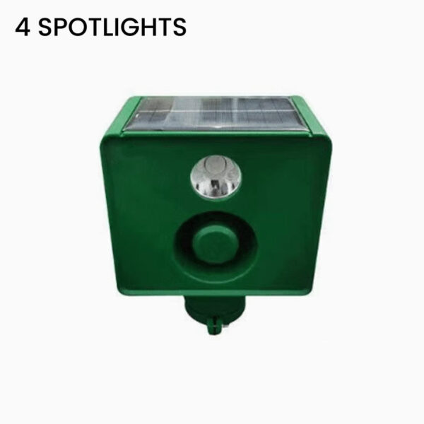 New Beast Repellent Solar Warning Lights With Loud Volume