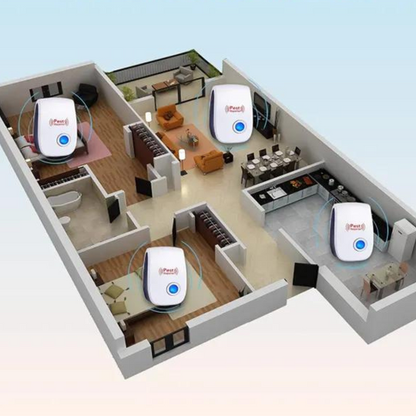 Powerful Ultrasonic Wall Plug Pest Mice Rodent Repellant Deterrent