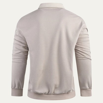 Classic Men's Cotton Polo Shirt with Pocket