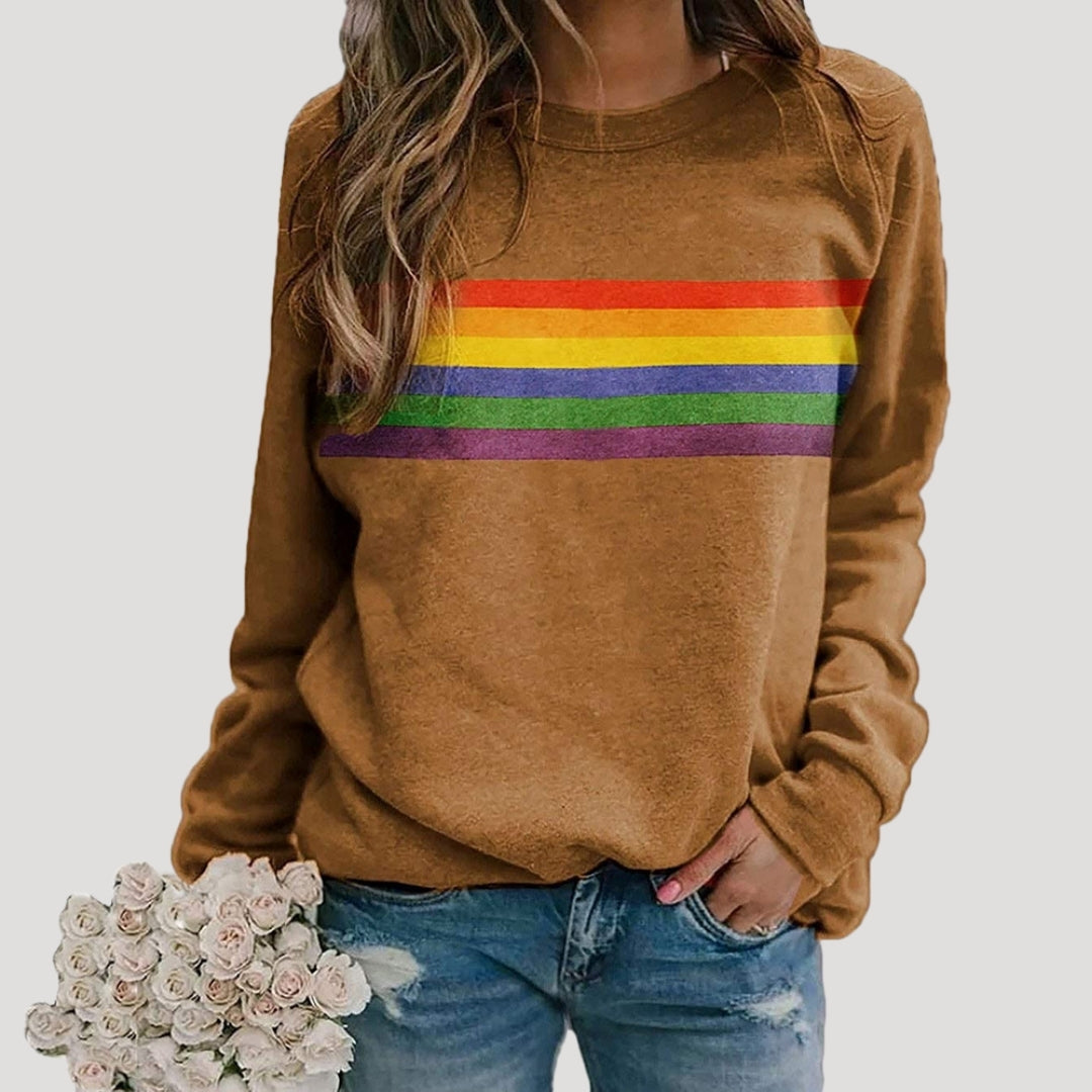 Soft Women's Fleece Crew Neck Sweater