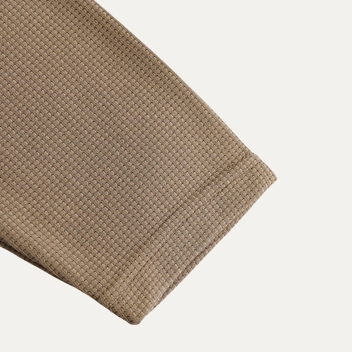 Relaxed Fit Men's Waffle Knit Casual Shirt