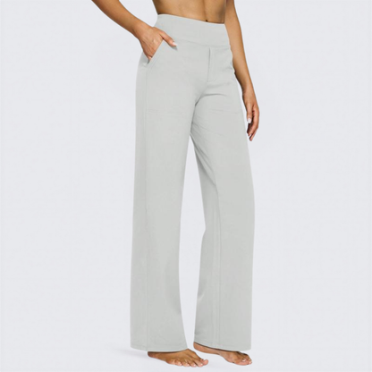 Relaxed Fit High Waist Yoga Pants for Women