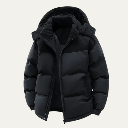 Insulated Men's Quilted Puffer Winter Coat