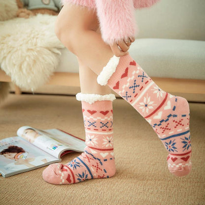Soft Fuzzy Home Socks