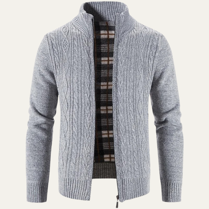 Cozy Mens Fleece Zipper Jacket
