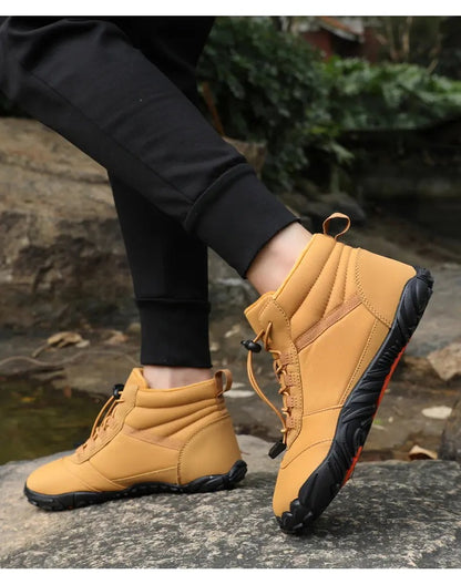 Winter Waterproof Barefoot Shoes for Men and Women