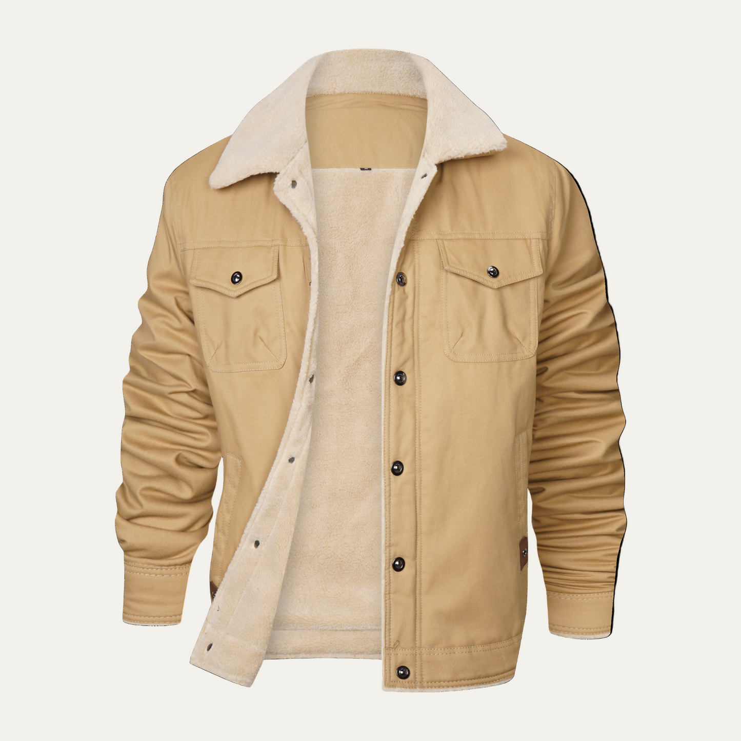 Warm Waterproof Work Button Down Jacket