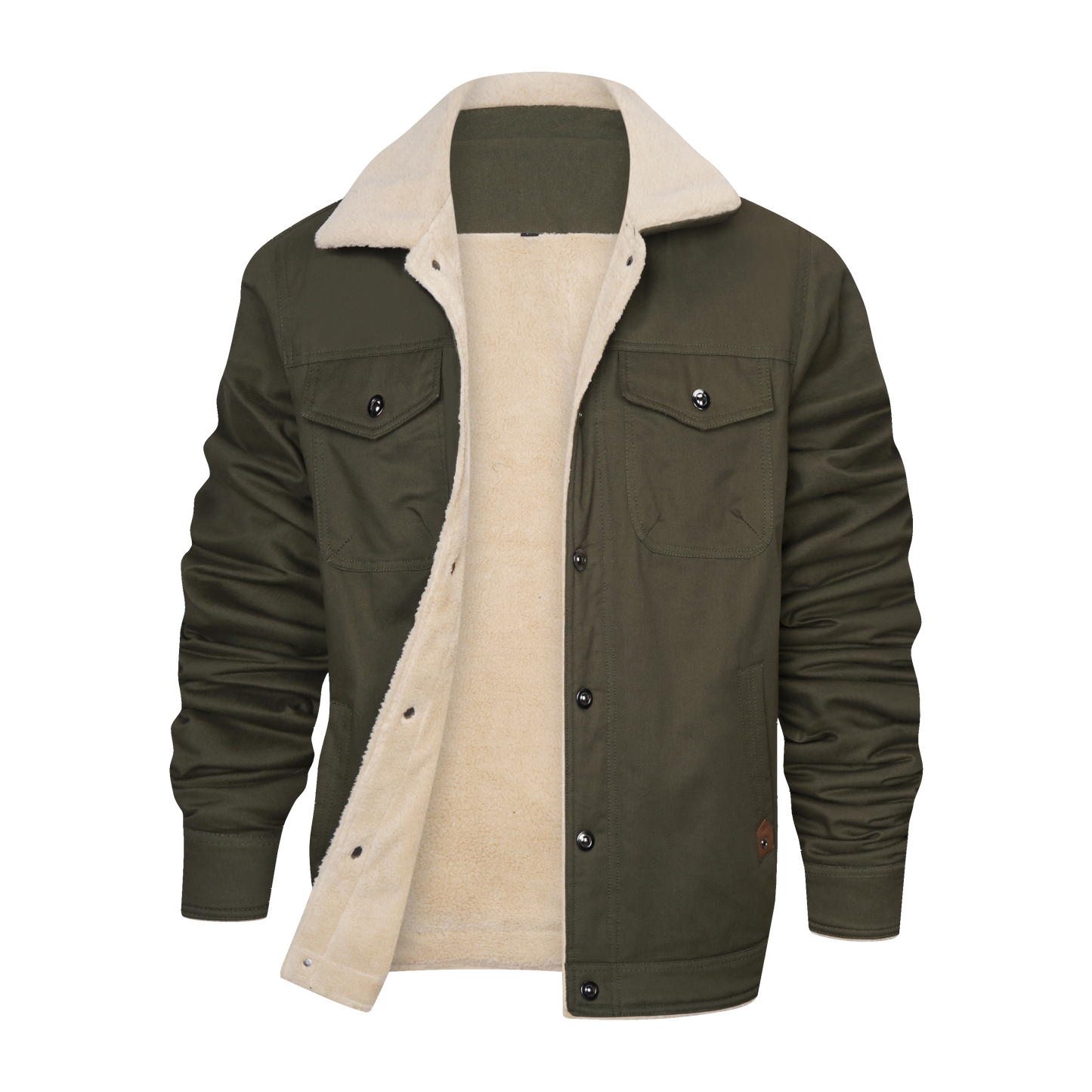 Classic Mens Leather Flight Jacket