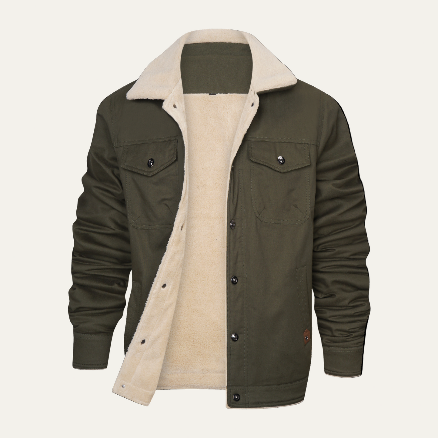 Warm Waterproof Work Button Down Jacket