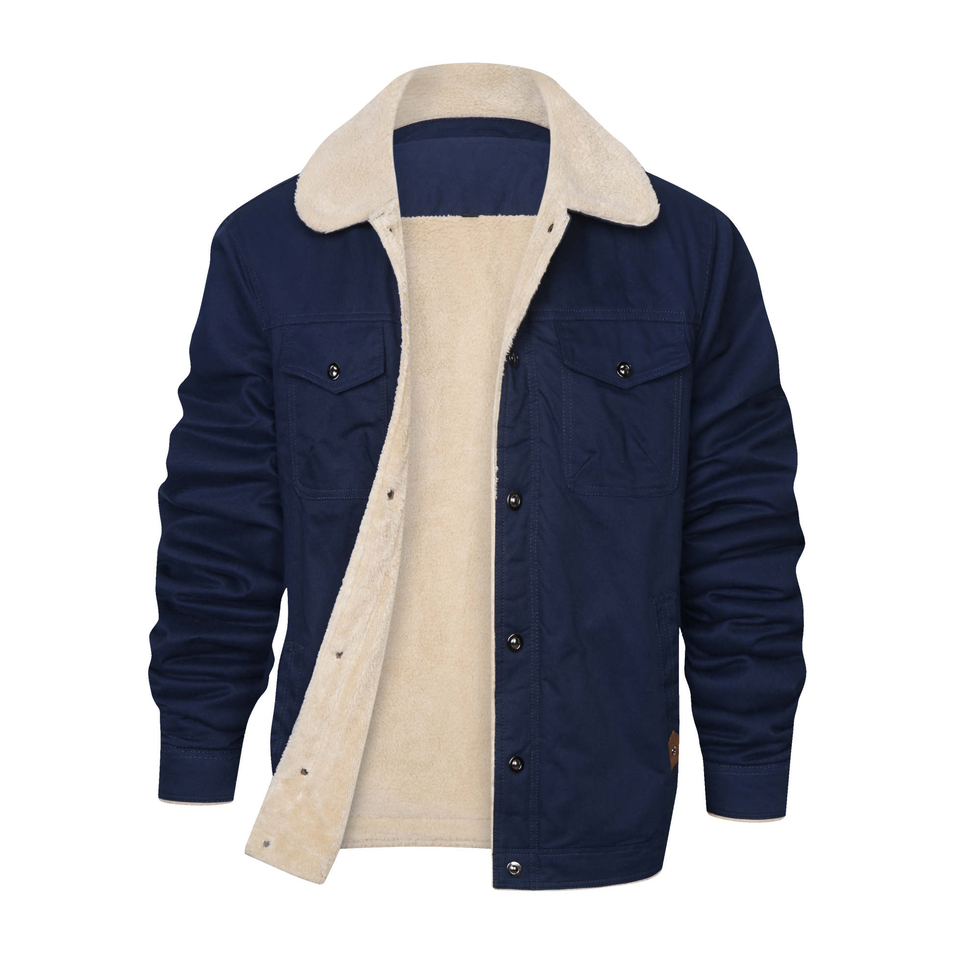 Classic Mens Leather Flight Jacket - OutfitLondon