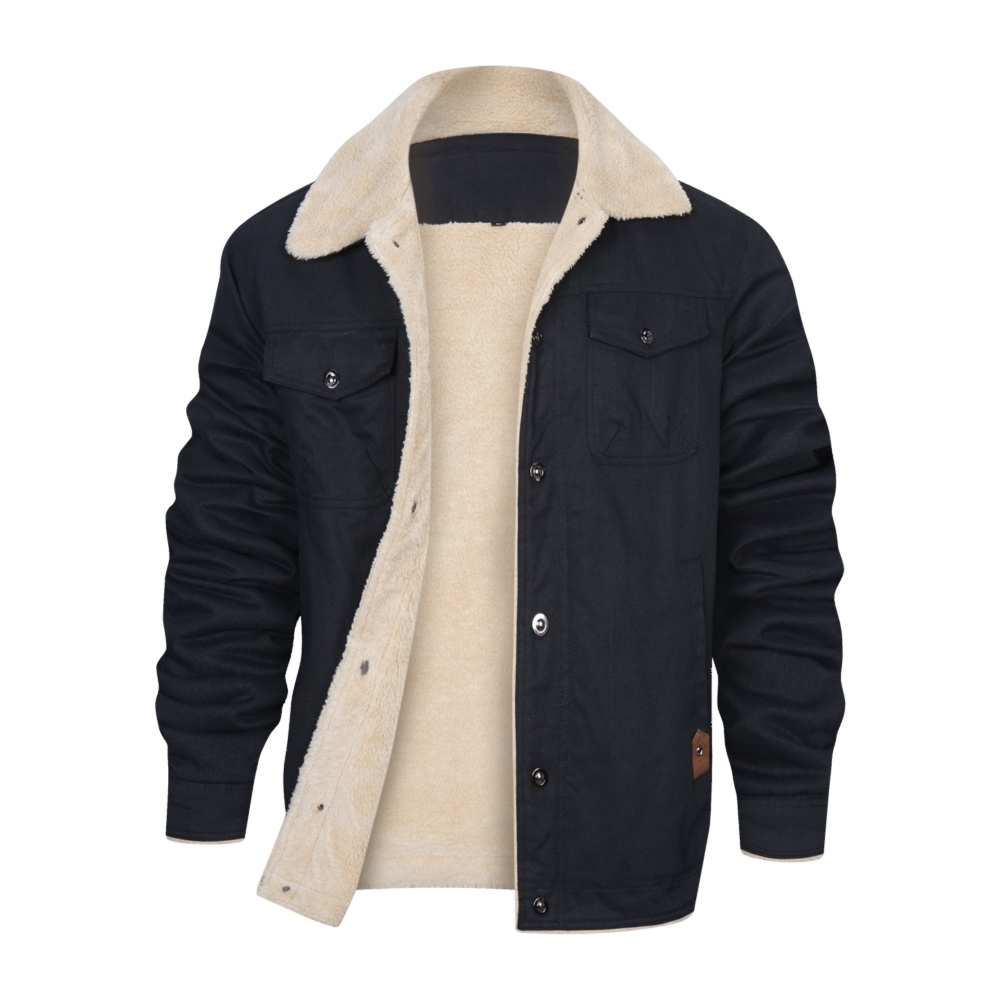 Classic Mens Leather Flight Jacket