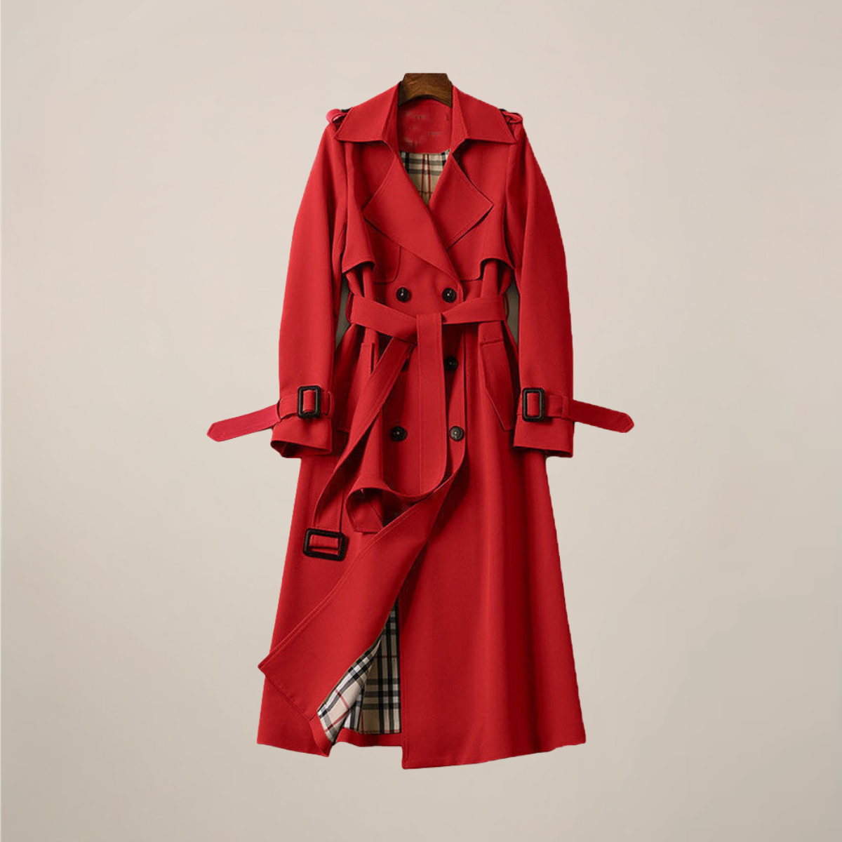 Elegant Waterproof Double Breasted Coat