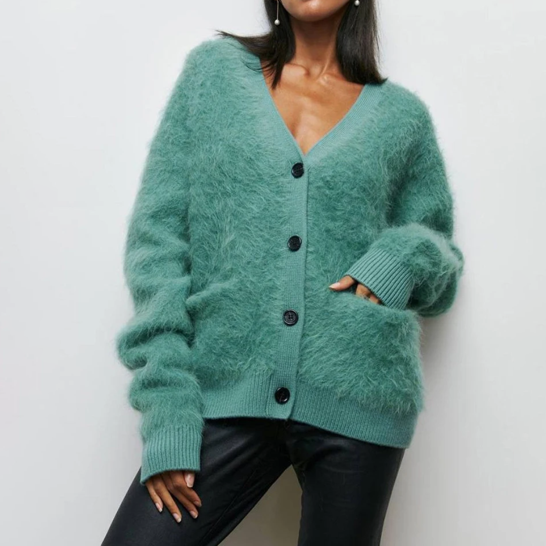 Soft Fleece Women's Teddy Sweater - OutfitLondon