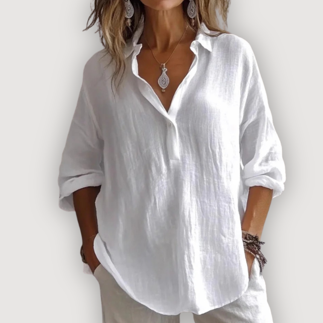 Relaxed Fit Women's Blouse - OutfitLondon